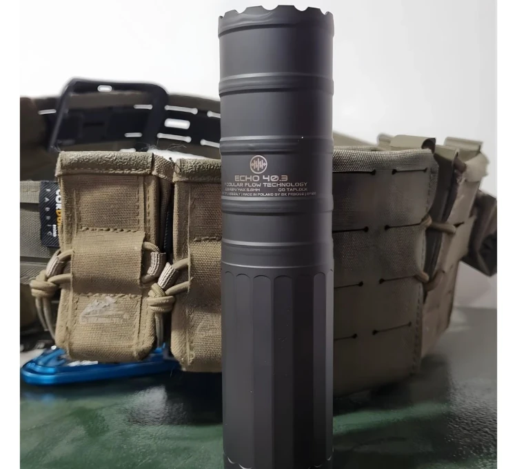 Moderator BK Precise ECHO 3D 40.3 HUB QD TAPLOCK 5.56 NATO/.223Rem - Czarny