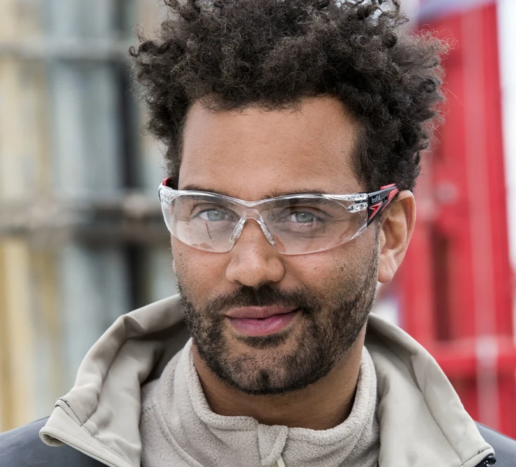 Okulary ochronne Bolle Safety RUSH+ - Przezroczysty - RUSHPPSI