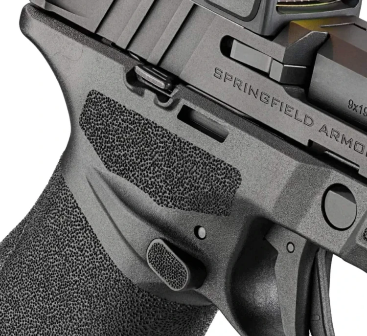 Pistolet HS-ECHELON 4,7" COMPACT TB 3-DOT TRYT kal.9x19mm