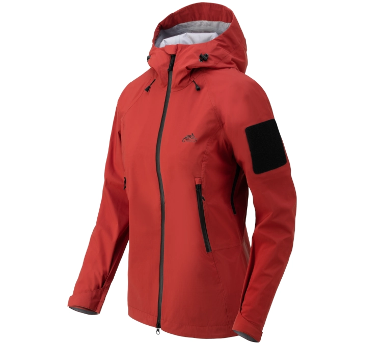 Kurtka damska Helikon Hardshell Squall - Crimson Sky (KU-SWH-TR-83)