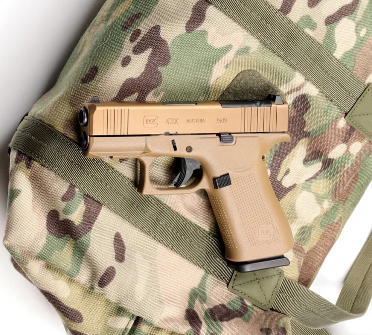 Pistolet GLOCK 43X MOS Coyote kal.9mm Para (18101)