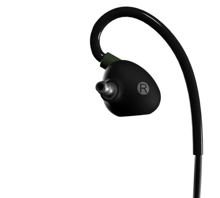 Zatyczki do uszu ISOtunes Advance 2.0 z Bluetooth IT-26b - Czarny/Oliwkowy