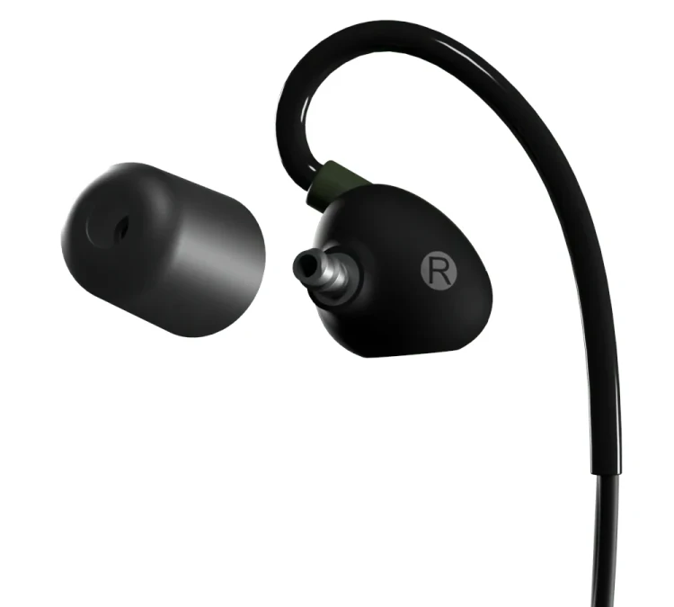 Zatyczki do uszu ISOtunes Advance 2.0 z Bluetooth IT-26b - Czarny/Oliwkowy