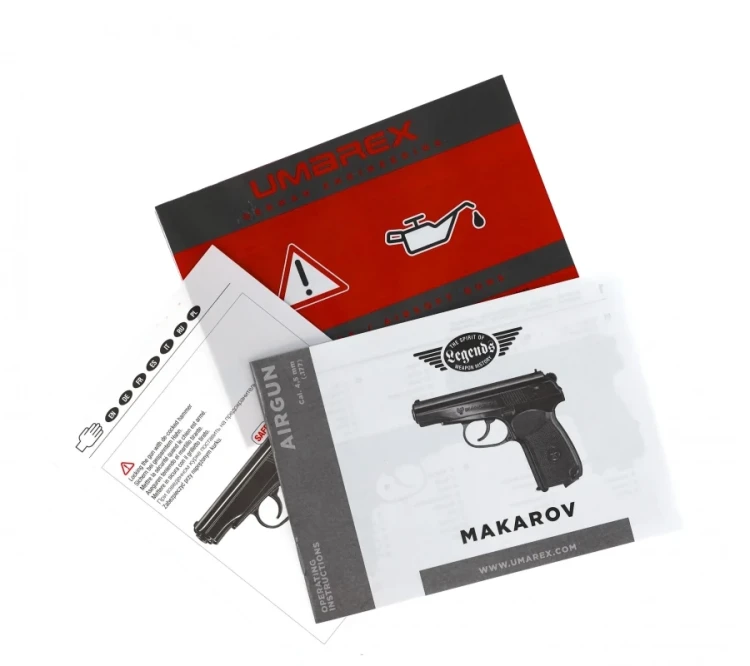 Wiatrówka pistolet Legends Makarov kal.4,5 mm BB