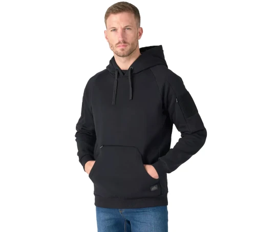 Bluza Helikon Urban Tactical Hoodie Lite (Kangaroo) - Czarny (BL-ULK-CB-01)