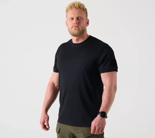 Koszulka Helikon Tactical TopCool Lite - Czarny (TS-TTS-TL-01)