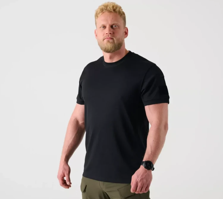 Koszulka Helikon Tactical TopCool Lite - Czarny (TS-TTS-TL-01)