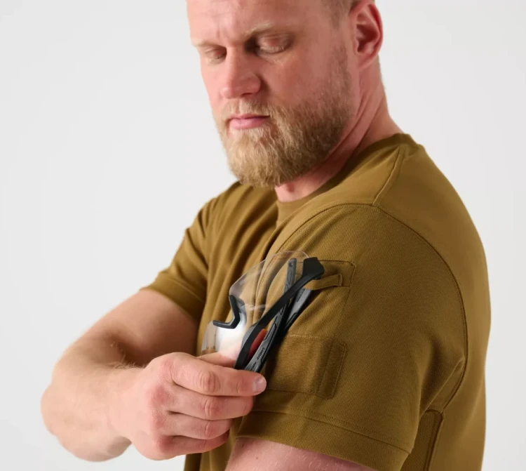 Koszulka Helikon Tactical TopCool Lite - Czarny (TS-TTS-TL-01)