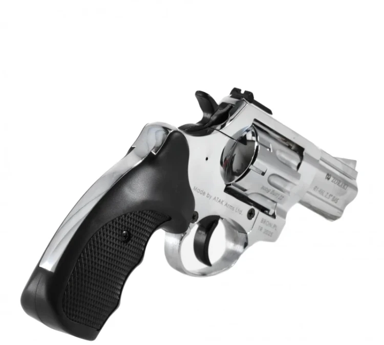 Rewolwer hukowy BAS Zoraki R1-K6L 2,5" Chrome kal.6mm Long