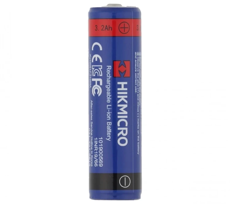 Akumulator Li-Ion 18650 3,6 V (3200 mAh) do celownika termowizyjnego HIKMICRO