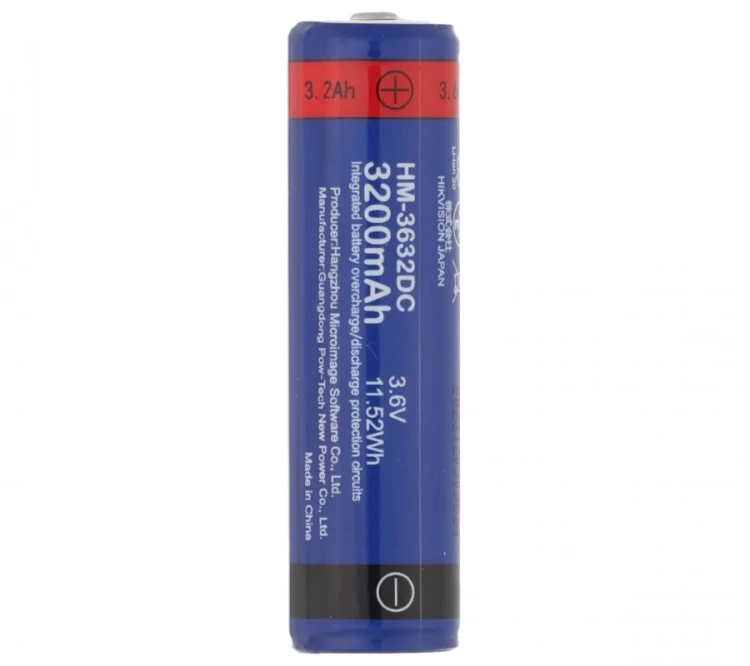 Akumulator Li-Ion 18650 3,6 V (3200 mAh) do celownika termowizyjnego HIKMICRO