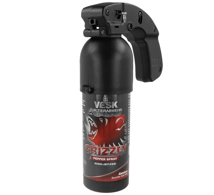 Gaz pieprzowy KKS VESK Grizzly Gel 4mln SHU, 20,0% OC (20400-H) - żel - 400 ml