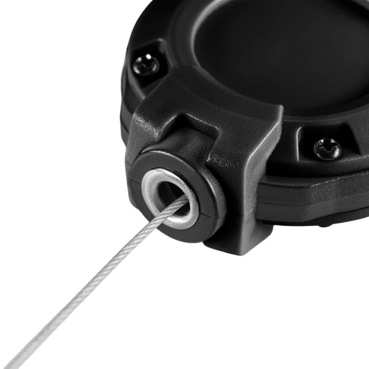 Karabińczyk z linką na klucze M-Tac - Black