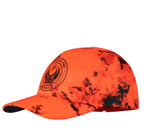 Czapka Härkila Wildboar Pro Blaze Camo Light - AXIS MSP®CE Orange/Shadow Brown