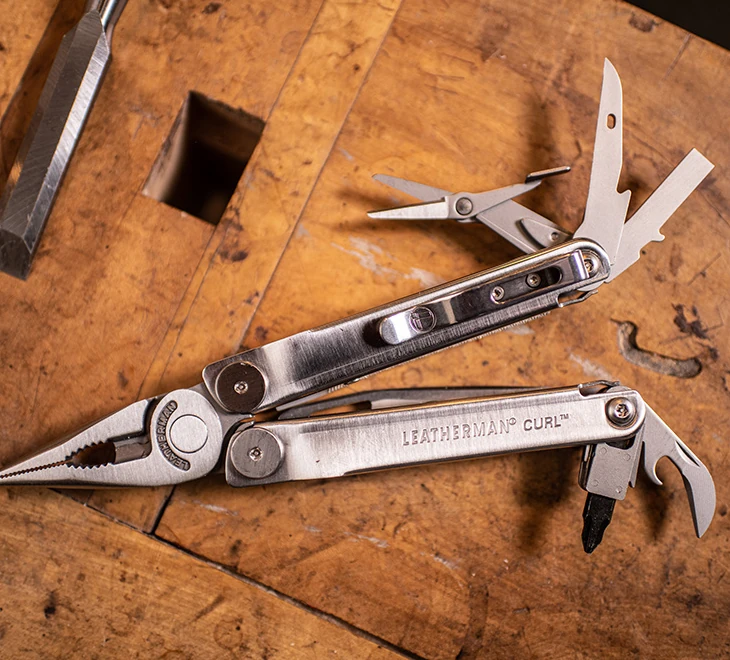 Multitool Leatherman Curl - Stainless (832932)