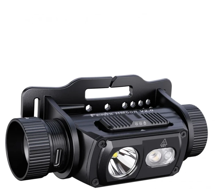 Latarka czołowa Fenix HM60R v2.0 - Czarny - 1600 lm