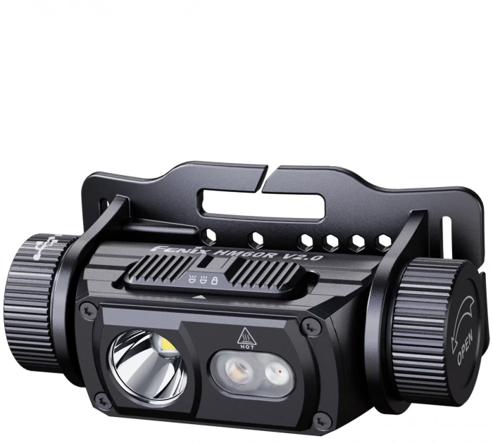 Latarka czołowa Fenix HM60R v2.0 - Czarny - 1600 lm