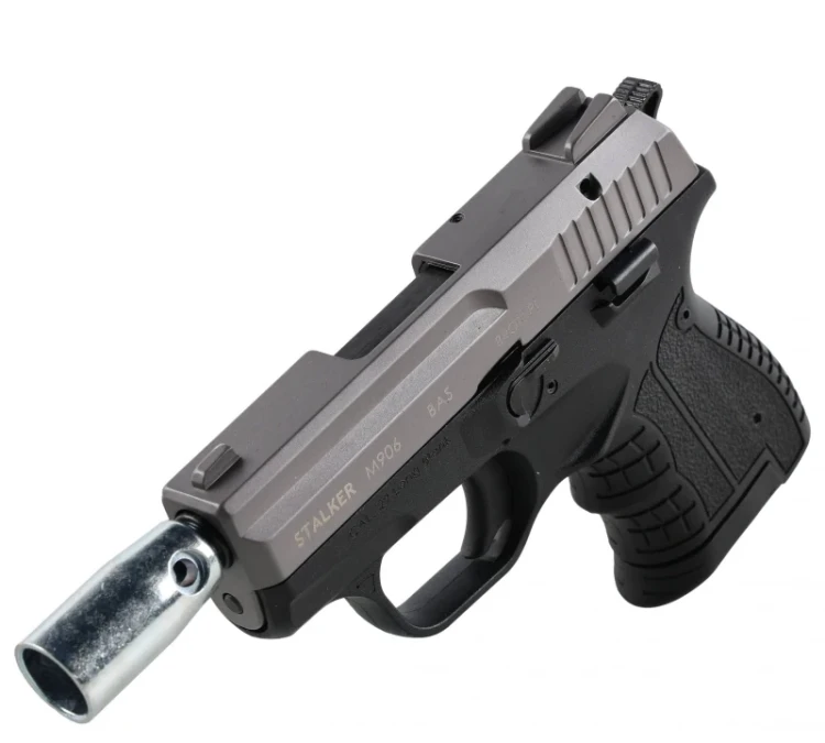 Pistolet hukowy STALKER M906 tytan kal.22 Long (M906GTP)