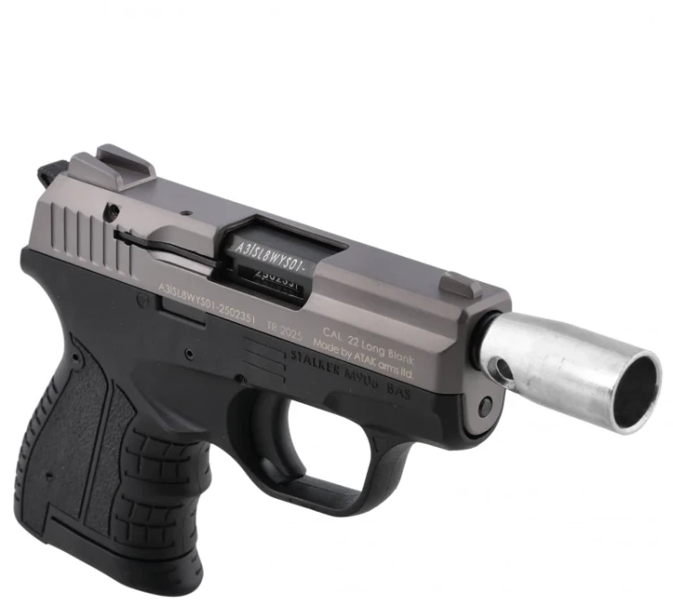 Pistolet hukowy STALKER M906 tytan kal.22 Long (M906GTP)