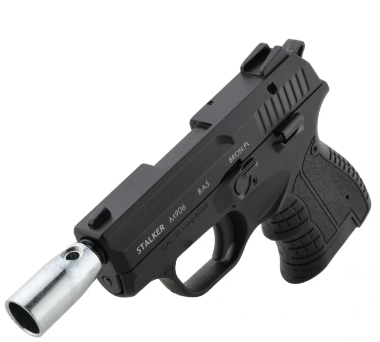 Pistolet hukowy STALKER M906 czarny kal..22 Long (M906MBP)