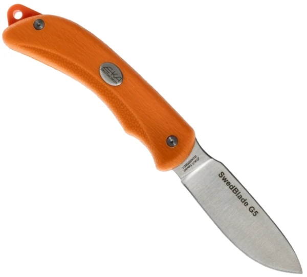 Nóż składany myśliwski EKA SwedBlade G5 - Pomarańczowy