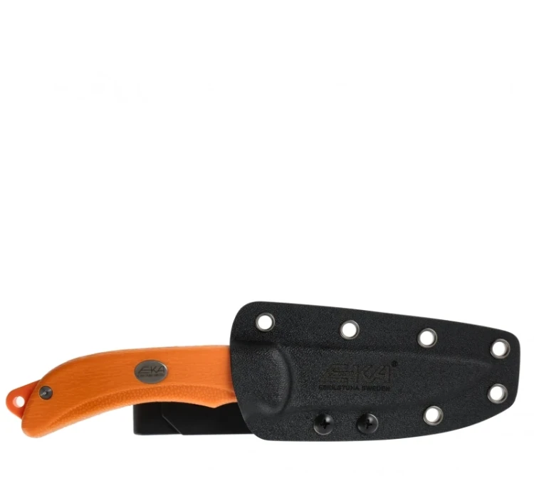 Nóż składany myśliwski EKA SwedBlade G5 - Pomarańczowy