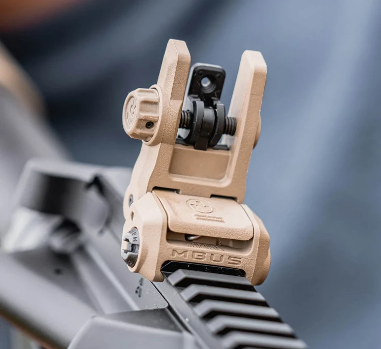 Celownik przeziernikowy składany Magpul MBUS Gen.3 - Flat Dark Earth - MAG1167-FDE