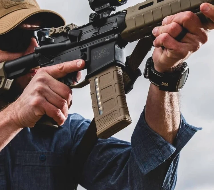 Magazynek z okienkiem Magpul PMAG 30 AR-15/M4 Window - 5,56x45/.223 - GEN M3 - Medium Coyote Tan - MAG556-MCT