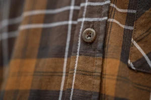 Koszula Seeland Glen - Dark Brown/Camel Check