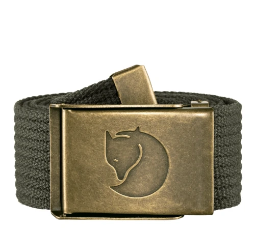 Pasek do spodni Fjällräven Canvas Brass 77297 - Mountain Grey (032)