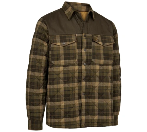Koszula ocieplana Deerhunter Elbert Padded 5684 - Brown Check