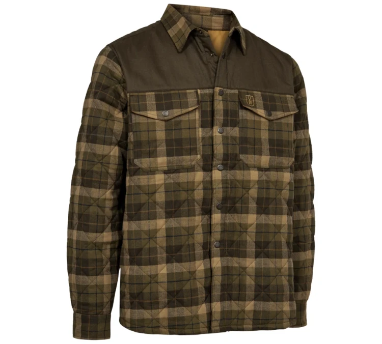 Koszula ocieplana Deerhunter Elbert Padded 5684 - Brown Check