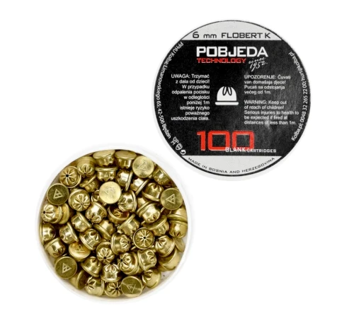 Amunicja hukowa PTG 6 mm Flobert K Short (.22) (100)