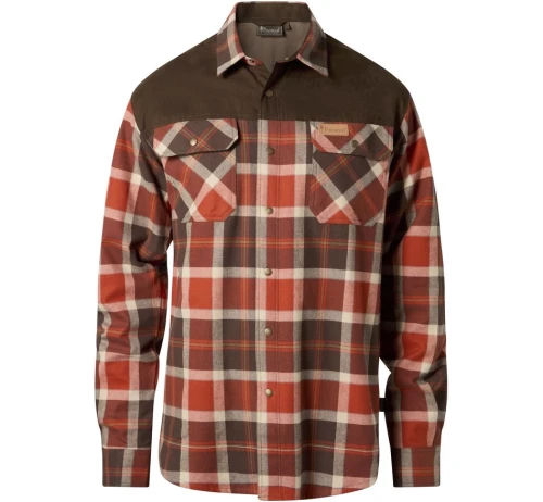 Koszula Pinewood Douglas 9436 - Orange Clay/Dark Brown