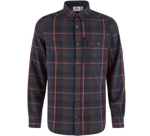 Koszula Fjällräven Fjällglim Regular 12600356 - Black Oak/Wood Brown (294-215)
