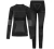 Bielizna damska Viking Ilsa Lady Set - Czarny