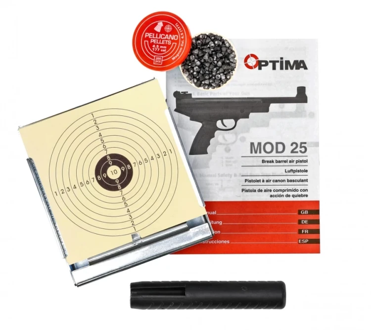 Wiatrówka pistolet Optima by Hatsan 25 kal.4,5mm