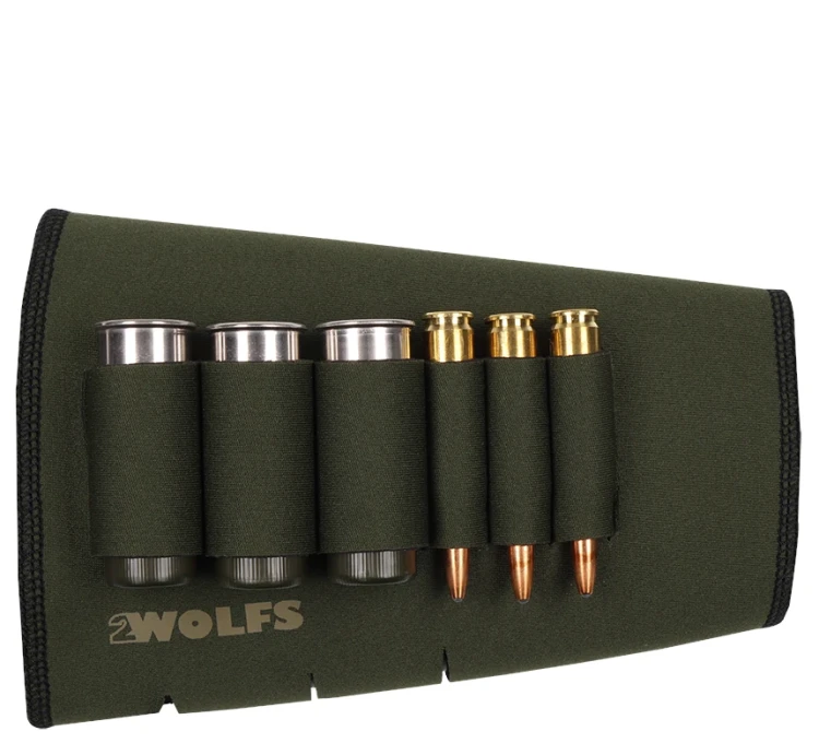 Ładownica na kolbę 2wolfs LYNX NEO (kula/śrut R) - Zielony