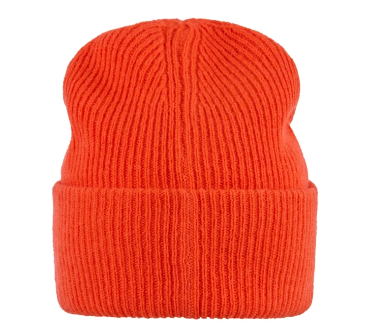 Czapka Fjällräven Bergtagen Forever Wool Beanie 13100187 - Flame Orange (214)