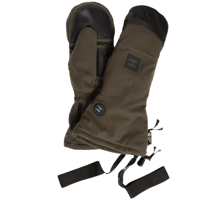Rękawice Härkila Heat HSP Fold-Back Mittens - Hunting Green