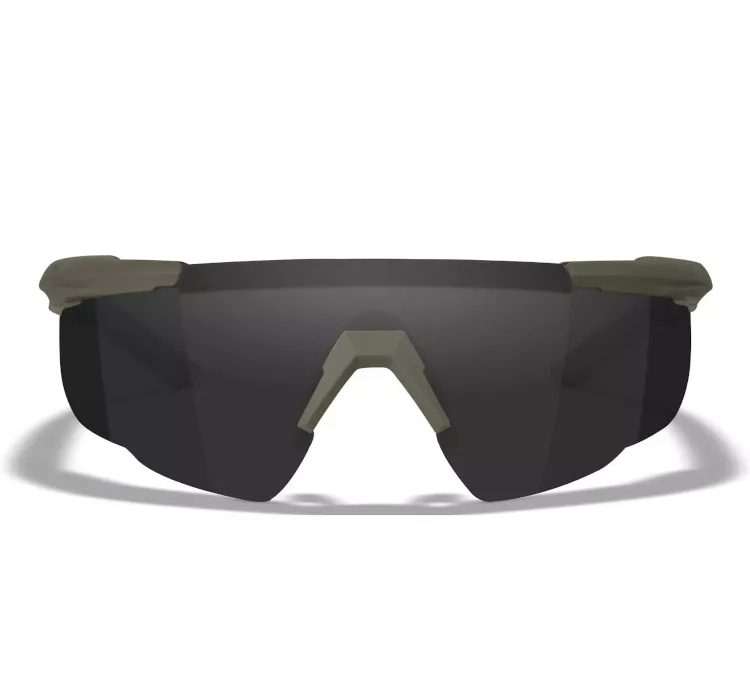 Okulary Wiley X SABER ADVANCED - Smoke/Clear/Rust OD Green Frame (308G)