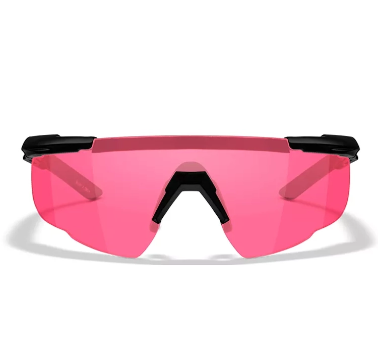Okulary Wiley X SABER ADVANCED - Smoke/Rust/Vermilion Matte Black Frame (309)