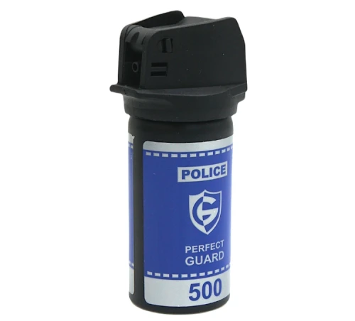 Gaz pieprzowy Police Perfect Guard 500, 10% OC - żel stożek - 40 ml