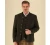 Marynarka wełniana OS Trachten Bavarian Jacket - Olive Green