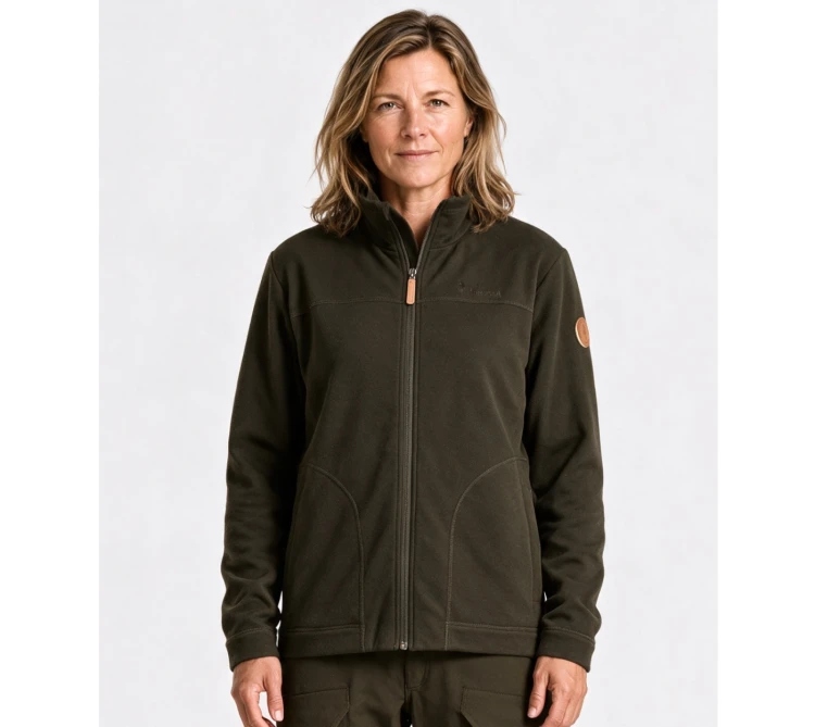 Bluza damska polarowa Pinewood Finveden 3265 - Moss Green