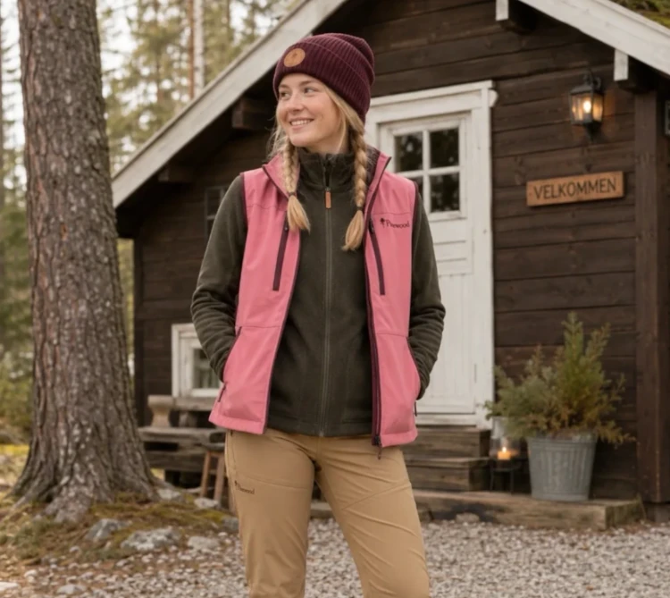 Bluza damska polarowa Pinewood Finveden 3265 - Moss Green