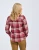 Koszula damska Pinewood Harjedalen 9327 - Cherry Pink/Offwhite