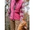 Koszula damska Pinewood Harjedalen 9327 - Cherry Pink/Offwhite