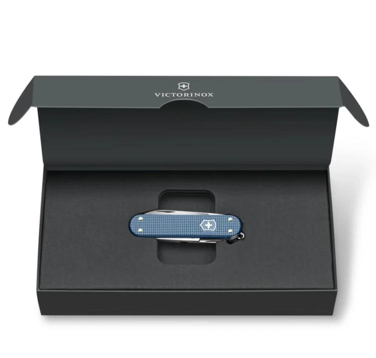 Scyzoryk Victorinox Classic SD Alox 0.6221.L26 (58mm) - Niebieski