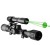 Latarka oświetlenie laserowe RealHunter ND50 Arctic - zielone światło